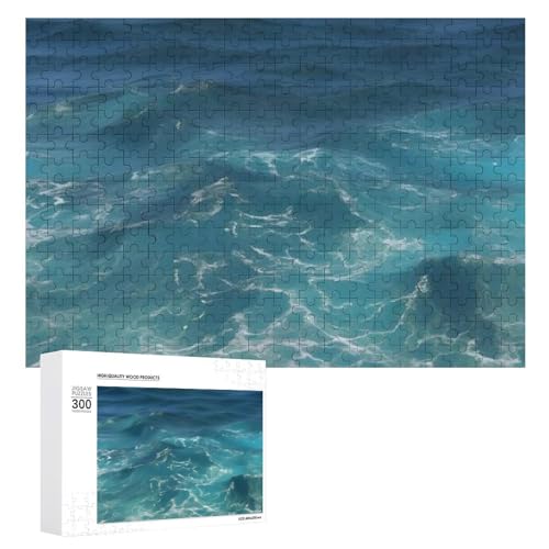 Bilderpuzzles für Erwachsene Holzpuzzles The Deep Blue Sea Personalisiertes Puzzle Fotopuzzle Hochzeitspuzzle Familientreffen Puzzles für Freund Geburtstag Hochzeit Geschenk von OURTEV