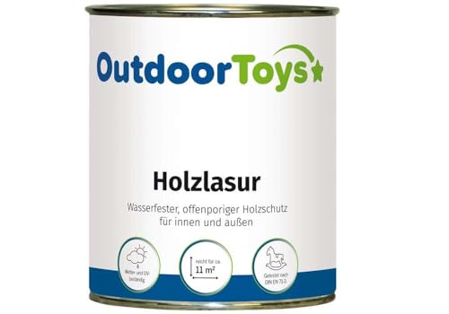 OutdoorToys Holzlasur 0,75l Natur Zubehör aus Kunststoff von OUTDOORTOYS