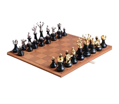 Internationales Schach Hetian Jade Deluxe Schachspiel, Handgefertigtes Tragbares Reiseschach Mit Aufbewahrungsbox, Zartes Kreatives Brett Schachset von OUYUE