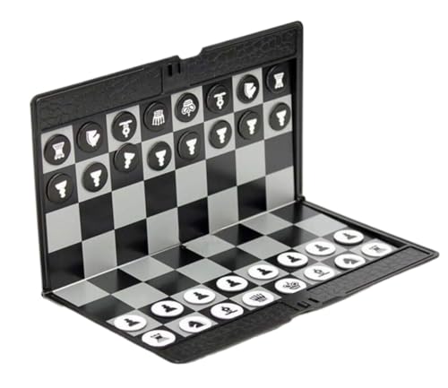 Internationales Schach Schach-Set, Weiches Magnetisches Klappschach, Schach-Set Im Brieftaschen-Stil, Tragbares Schach, Geeignet Für Schachtraining Schachset von OUYUE