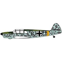 OXFORD AC107S 1:72 Duxford Messerschmitt Bf108 (ohne Hakenkreuz) von OXFORD