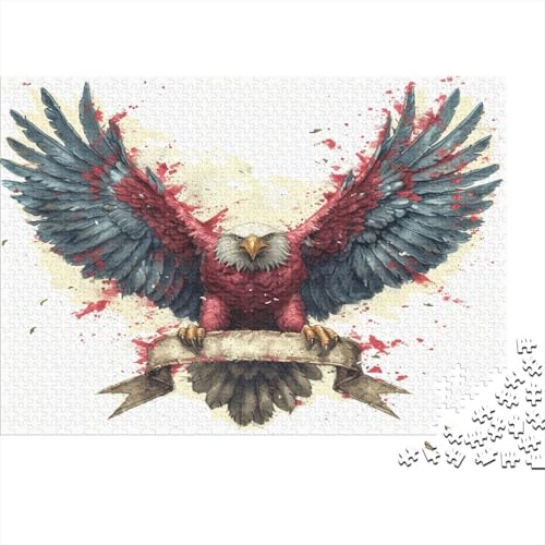 Adler Puzzle 1000 Teile Für Erwachsene Und Kinder Ab 14 Jahrenfür Stressabbauer Puzzlespiel Erwachsenen Puzzlespiel Puzzel 1000pcs (75x50cm) von OYINAVTEX