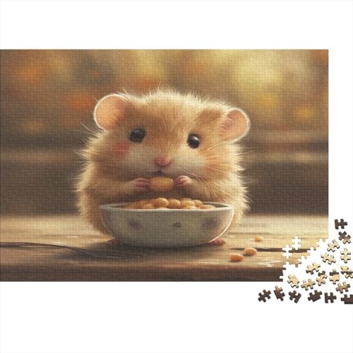 Hamster Puzzle 1000 Teile Puzzles Für Erwachsene Klassische Puzzles 1000 Teile Erwachsene Puzzlespiel Erwachsene 1000 Teile Erwachsenen Puzzlespiel Puzzel 1000pcs (75x50cm) von OYINAVTEX