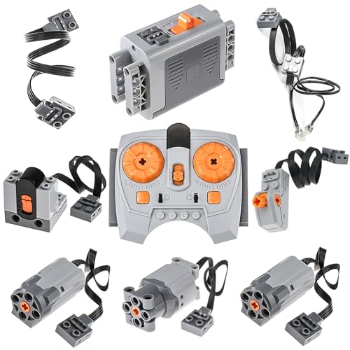 OYTOCLKU 9-in-1-Motor-Set mit Stromversorgungsfunktionen, Motor-Set für Bausteine, Bausteine, MOC von OYTOCLKU