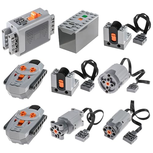 OYTOCLKU 9-in-1-Motor-Set mit Stromversorgungsfunktionen, technischen Teilen für STEM Bausteine, Kontrollfunktion für MOC Bausteine von OYTOCLKU