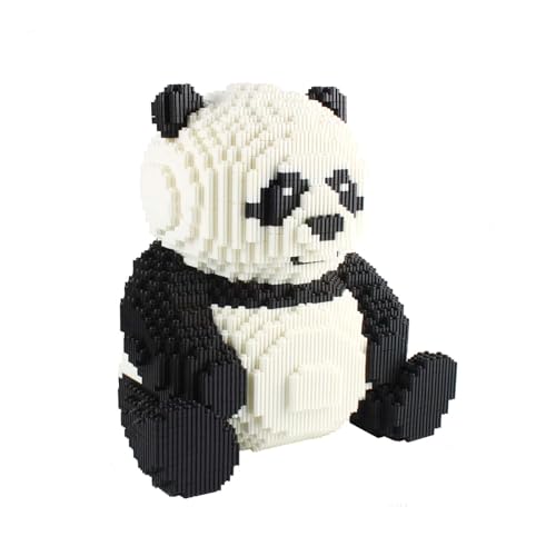 OYTOCLKU Katze Welpe Pellet Set Wiederverwendbar Goldenes Haar Schnauzer Panda Block Set Tierspielzeug (4) von OYTOCLKU