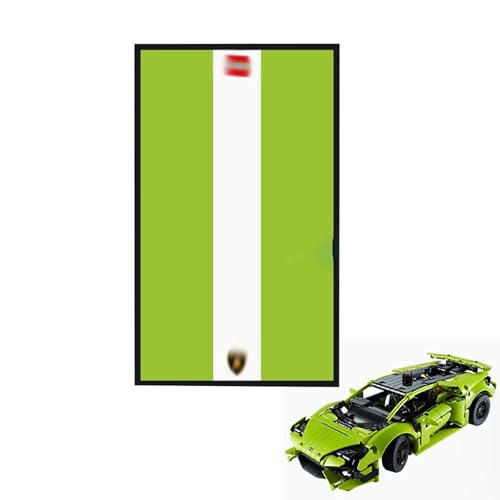 Wandboard für Lego 42151 42161 42162 Racing, dekorative Paneele für Lego Wanddisplays, Geschenk (nur Wandplatte, kein Modell) (42161) von OYTOCLKU