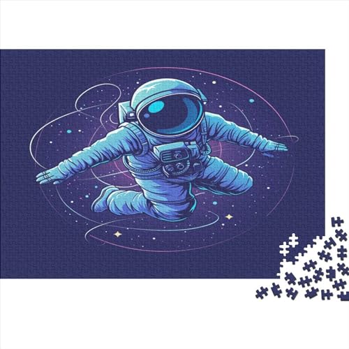 Astronaut Puzzle 1000 Teile Erwachsene Puzzles Für Erwachsene Klassische Puzzles 1000 Teile Erwachsene Puzzlespiel Schwer Pädagogisches Spielzeug Erwachsene Kinder Puzzel 1000pcs (75x50cm) von OZIMORPEL