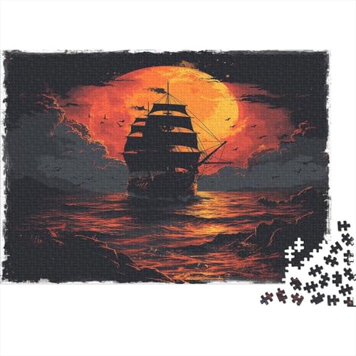 Segelboot Puzzle 1000 Teile Puzzles Für Erwachsene Klassische Puzzles 1000 Teile Erwachsene Puzzlespiel Erwachsene 1000 Teile Erwachsenen Puzzlespiel Puzzel 1000pcs (75x50cm) von OZIMORPEL