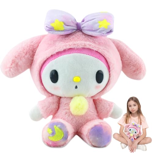 Mellody Stars Plüschtier Kuscheltier Kinder Puppe Plüsch Geburtstag Kawaii Cartoon Puppe Kuscheltier Cartoon Plüschtier Anime Flauschiges Plüschtier Mädchen Jungen 20cm von OZXVXZO