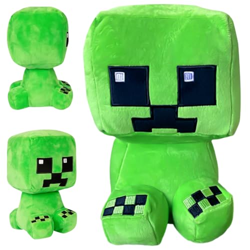 OZXVXZO Mineccraft Plüsch, Mineccraft Plüschtiere, Puppe Plüsch Plüschfigur Stofftier aus Weichem Angenehmen Material Kuscheltier Ausgestopftes für Kinder Kuscheltier Mineccraft Plush Toys 26 cm von OZXVXZO