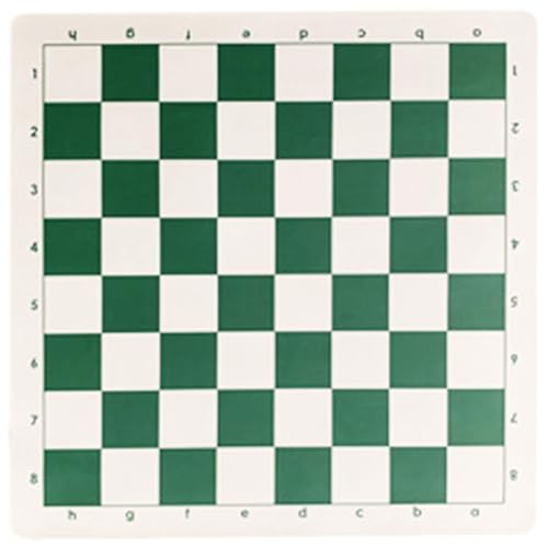 Tragbares Schachbrett Schachbrett Turnier Schachmatte Lernspiele von Oadnijuie