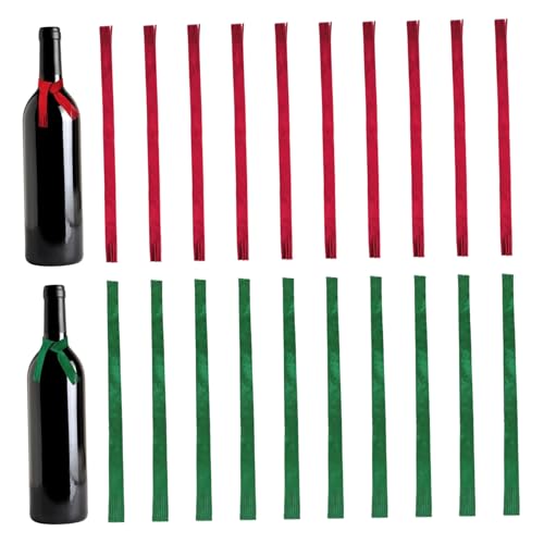 Mini -Weihnachtsschal für Handwerk, 20pcs 30x1, 5 cm Mini Floking -Schals, Weinflaschenabdeckung für Weihnachtsheim -Party -Dekorationen Mini -Weihnachtsschal für Handwerk, 20pcs 30x1, 5 cm Mini Floking -Schals, Weinflaschenabdeckung für Weihnachtsheim -Party -Dekorationen von Obelunrp