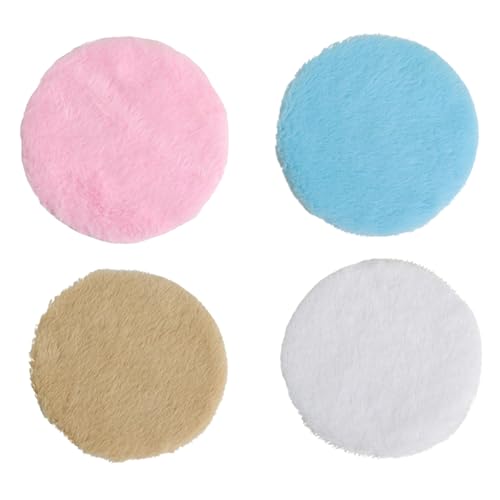 Dollhouse Teppich, 4PCS 12 cm/4,7 Zoll Runde Dollhouse Teppich, Miniatur Flauschige Puppenhausteppiche für Puppenhauszubehör Dekorationen Dollhouse Teppich, 4PCS 12 cm/4,7 Zoll Runde Dollhouse Teppich, Miniatur Flauschige Puppenhausteppiche für Puppenhauszubehör Dekorationen von Obelunrp