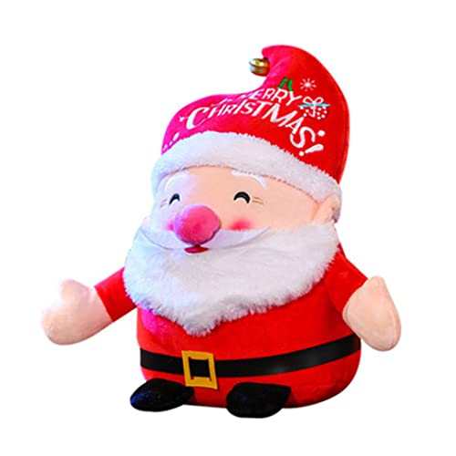 Obelunrp Weihnachten Santa Plüschspielzeug süßer Weihnachtsmann Puppe 11, 81 Zoll Obelunrp Weihnachten Santa Plüschspielzeug süßer Weihnachtsmann Puppe 11, 81 Zoll von Obelunrp