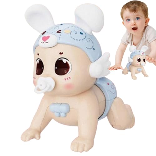 Kriechende Spielzeuge, kriechend, kreativ, kriechend, elektrisch, mit Sound und Licht, frühes Lernspielzeug für Mädchen und Kriechende Spielzeuge, kriechend, kreativ, kriechend, elektrisch, mit Sound und Licht, frühes Lernspielzeug für Mädchen und von Obesntln