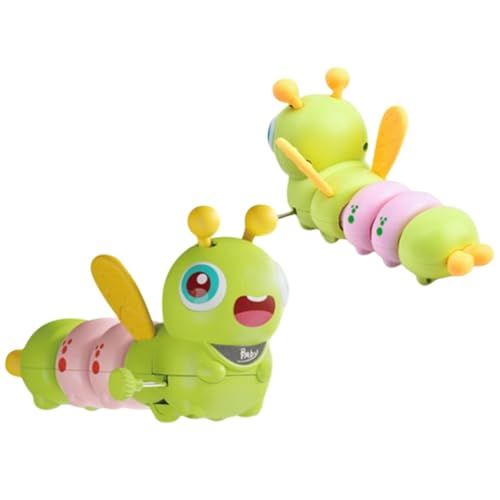Obesntln Caterpillar Laufspielzeug, Aufziehbarer Caterpillar Crawler - Lernspielzeug für frühes Lernen | Aufziehspielzeug für Kinder zum Aufziehen mit Raupenbevorzugungen, niedliches, lehrreiches, von Obesntln