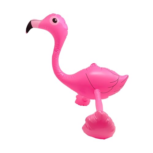 Oblique Unique® Flamingo aufblasbar Wasserspielzeug für Pool Strand Fasching Karneval Party Deko Spielzeug Pool Party Motto von Oblique Unique