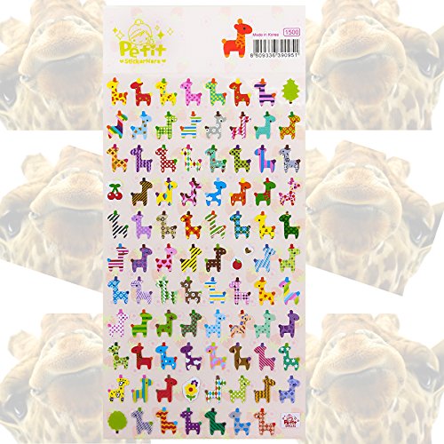 Oblique Unique Giraffen Sticker Set 87 teilig von Oblique Unique