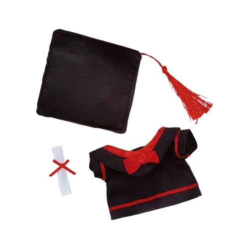 Doktoratenhut Junggesellenkleid, Outfit für 17 cm Sammelfigur, Puppen, detailliertes akademisches Gewand-Set, Display, Fotozubehör, Figur, Puppen-Outfit Doktoratenhut Junggesellenkleid, Outfit für 17 cm Sammelfigur, Puppen, detailliertes akademisches Gewand-Set, Display, Fotozubehör, Figur, Puppen-Outfit von Obotsnoi