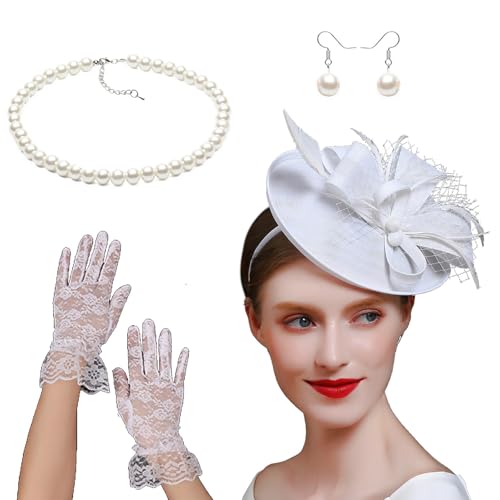 Französisch Gefiederte Bowknot Derby Halskette Ohrringe Handschuhe Set Kostümzubehör Für Formelle Veranstaltungen Die Kleidung Kostüm Kostüm Für Frauen Sammeln Französisch Gefiederte Bowknot Derby Halskette Ohrringe Handschuhe Set Kostümzubehör Für Formelle Veranstaltungen Die Kleidung Kostüm Kostüm Für Frauen Sammeln von Obotsnoi