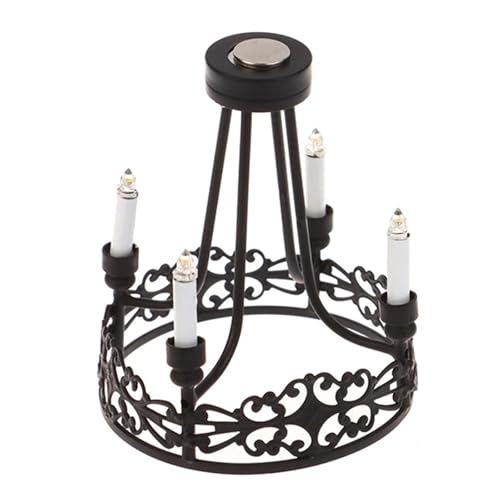Kronleuchter Modell Schlafzimmer Deckenleuchte Miniaturlampe Modell Zubehör Rollenspiel Einrichtung Beleuchtung Spielzeug Puppenhaus Metall Puppenhäuser Lampe Kronleuchter Modell Schlafzimmer Deckenleuchte Miniaturlampe Modell Zubehör Rollenspiel Einrichtung Beleuchtung Spielzeug Puppenhaus Metall Puppenhäuser Lampe von Obotsnoi