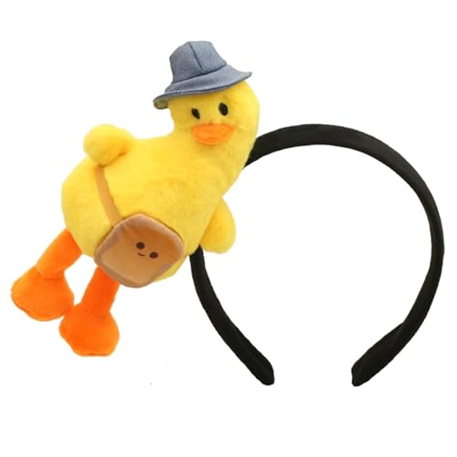 Obotsnoi Cartoon-Plüsch-Enten-Stirnband für Kinder, Rollenspiel-Kostüm, Enten-Haarreif, Geburtstagsparty, Kopfschmuck, Gesichtswäsche, Haarband, Party-Haarreif Obotsnoi Cartoon-Plüsch-Enten-Stirnband für Kinder, Rollenspiel-Kostüm, Enten-Haarreif, Geburtstagsparty, Kopfschmuck, Gesichtswäsche, Haarband, Party-Haarreif von Obotsnoi