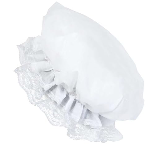 Obotsnoi Frauenkappen mit Spitzenkrempe für Themenparty, Kleid, Dienstmädchen, Cosplay, Requisiten, weißer Hut, Krankenschwester-Kopfschmuck, warme Baby-Kopfbedeckung Obotsnoi Frauenkappen mit Spitzenkrempe für Themenparty, Kleid, Dienstmädchen, Cosplay, Requisiten, weißer Hut, Krankenschwester-Kopfschmuck, warme Baby-Kopfbedeckung von Obotsnoi