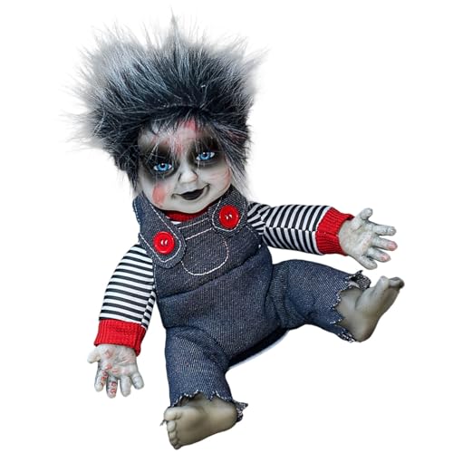 Obotsnoi Gruselige Puppenfigur mit beleuchtetem Gesicht und erschreckendem Soundeffekt Gruseliges Sitzen Sitzen Sound aktiviert Obotsnoi Gruselige Puppenfigur mit beleuchtetem Gesicht und erschreckendem Soundeffekt Gruseliges Sitzen Sitzen Sound aktiviert von Obotsnoi