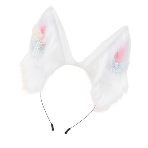 Obotsnoi Haarreif mit Tierohren, Kunstfell, Anime-Dienstmädchen, bewegliches Ohr für Halloween, Kostüm, Thema, Veranstaltung, Versammlung, Plüschohren für Rollenspiele Obotsnoi Haarreif mit Tierohren, Kunstfell, Anime-Dienstmädchen, bewegliches Ohr für Halloween, Kostüm, Thema, Veranstaltung, Versammlung, Plüschohren für Rollenspiele von Obotsnoi