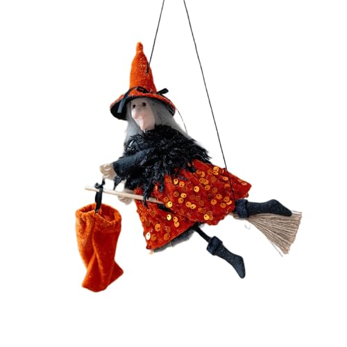 Obotsnoi Halloween-Hexenkostüm-Set mit Besentasche und Hut, Motto-Party-Zubehör, Eigentumsset für Erwachsene, Dekorationen, Flanell Obotsnoi Halloween-Hexenkostüm-Set mit Besentasche und Hut, Motto-Party-Zubehör, Eigentumsset für Erwachsene, Dekorationen, Flanell von Obotsnoi