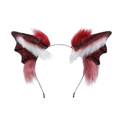 Obotsnoi Handgefertigte Blutsauger-Haarspange Fledermäuse Anime Festival Haarteil Halloween Haarband für Kostüm Anime Liebhaber Kinder Fledermaus Ohr Kopfschmuck Obotsnoi Handgefertigte Blutsauger-Haarspange Fledermäuse Anime Festival Haarteil Halloween Haarband für Kostüm Anime Liebhaber Kinder Fledermaus Ohr Kopfschmuck von Obotsnoi