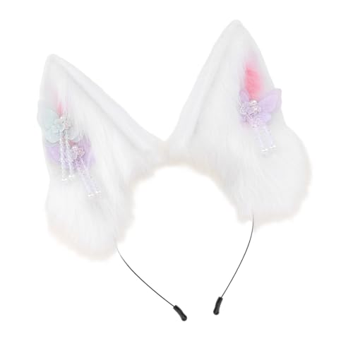 Obotsnoi Handgefertigtes Plüsch Tierisches Ohrhaarband Mit Abnehmbarem Und Werbenem Ohr Für Anime Liebhaber Rollenspiel Party Kostüm Accessoire Anime Enthusiast Haarband Obotsnoi Handgefertigtes Plüsch Tierisches Ohrhaarband Mit Abnehmbarem Und Werbenem Ohr Für Anime Liebhaber Rollenspiel Party Kostüm Accessoire Anime Enthusiast Haarband von Obotsnoi