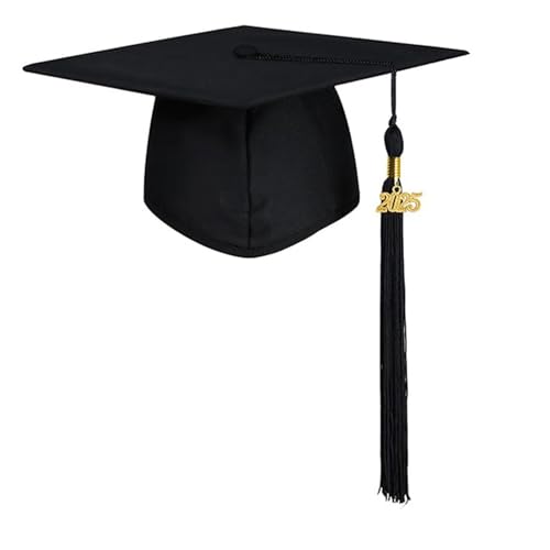 Obotsnoi Jahr 2025 Abschlusskappen mit Quasten für Kinder, Strickmütze, bequem und atmungsaktiv, für Abschlussfeier, Kindergartenmütze Obotsnoi Jahr 2025 Abschlusskappen mit Quasten für Kinder, Strickmütze, bequem und atmungsaktiv, für Abschlussfeier, Kindergartenmütze von Obotsnoi