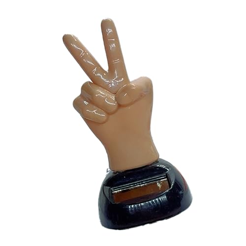 Obotsnoi Kreative Solar-Finger-Wackelkopf-Spielzeugfreundliche Armaturenbrett-Stile, lustiger schüttelnder Finger für Autos und Schreibtische, dekorativ Obotsnoi Kreative Solar-Finger-Wackelkopf-Spielzeugfreundliche Armaturenbrett-Stile, lustiger schüttelnder Finger für Autos und Schreibtische, dekorativ von Obotsnoi