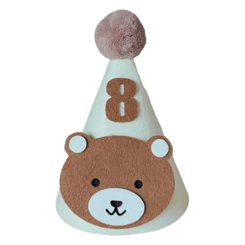 Obotsnoi Schöne Bärennummer Geburtstagshut Für Inants Kleinkinder Bequem Obotsnoi Schöne Bärennummer Geburtstagshut Für Inants Kleinkinder Bequem von Obotsnoi