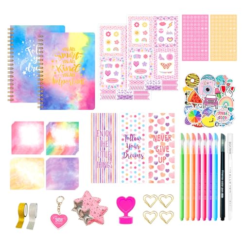 Obotsnoi Scrapbook-Tagebuch-Set für Kinder im Alter von 5–12 Jahren, fördert Kreativität mit lustigem Scrapbooking-Zubehör, Kunstbedarf für Kinder Obotsnoi Scrapbook-Tagebuch-Set für Kinder im Alter von 5–12 Jahren, fördert Kreativität mit lustigem Scrapbooking-Zubehör, Kunstbedarf für Kinder von Obotsnoi