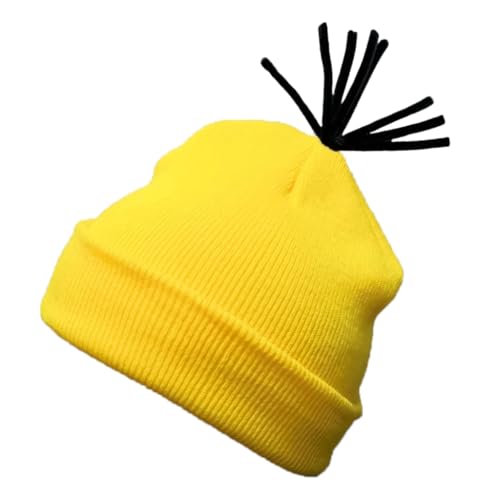 Obotsnoi Strickmütze Kinder Halloween Hut Cosplay Party Hut Warm Bequem Einzigartiges Kostüm Zubehör für Halloween Cosplay von Obotsnoi