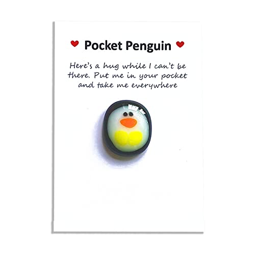 Obotsnoi Süßer Taschen Pinguin Umarmung Tierdekoration Geschenk Für Sie Pinguin Liebesgeschenk Pinguin Valentinstag Pinguin Geschenk von Obotsnoi