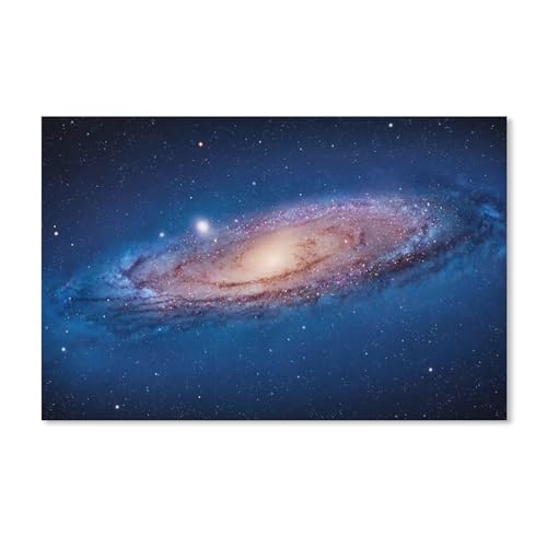 1000 Stück Puzzle，Die Andromeda-Galaxie im Weltraum，Erwachsene Kinder Holz Spielzeug Lernspiel（75x50cm）-A87 von ObuMI