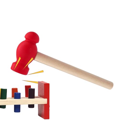 Ocastuted Spielzeughammer Für Kinder | Tragbarer Spielhammer,Lernspiel Werkzeug Nachahmung Für Mädchen Zuhause Unterwegs Ocastuted Spielzeughammer Für Kinder | Tragbarer Spielhammer,Lernspiel Werkzeug Nachahmung Für Mädchen Zuhause Unterwegs von Ocastuted