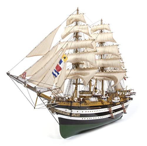 Occre AMERIGO VESPUCCI Montagesatz Code 15006B aus Holz und Metall Maßstab 1:100 (980LX560HX304W mm) im Lieferumfang enthalten von Occre