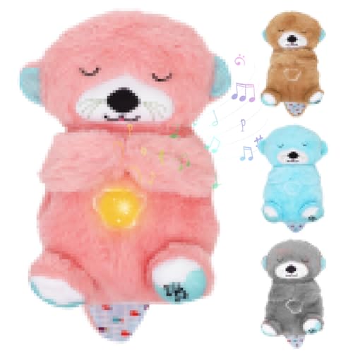 Schlummer Otter, Schlummer Kuscheltier, Snuggle Otter Schlummer-Otter mit Herzschlag, Schlafotter, Breathing Otter, Schlaf Otter, Schlummerotter Baby, Kuschel Otter mit Herzschla von Occzin