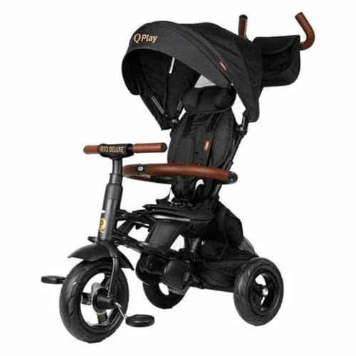 Ocio Trends Kinderwagen New Rito Star Deluxe Dreirad, Schwarz von Ocio Trends