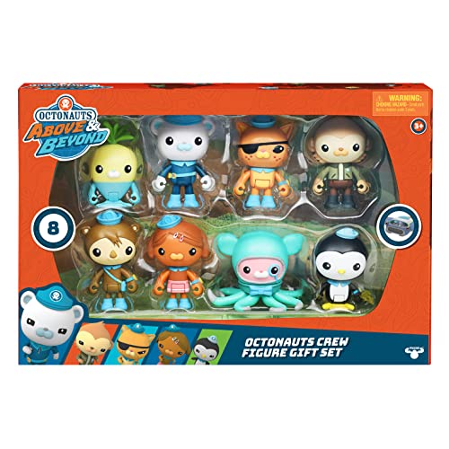 Octonauts 61104 Above & Beyond | Spielfigur 8er Pack | Enthält die ganze Octo-Crew, Mehrfarbig von Octonauts