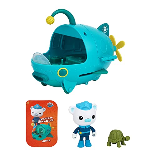 Octonauts 61108 Beyond | Deluxe Spielzeugfahrzeug & Figur | Captain Barnacles & Gup A Adventure Pack | Missionen nachstellen, 4-teiliges Set von Octonauts