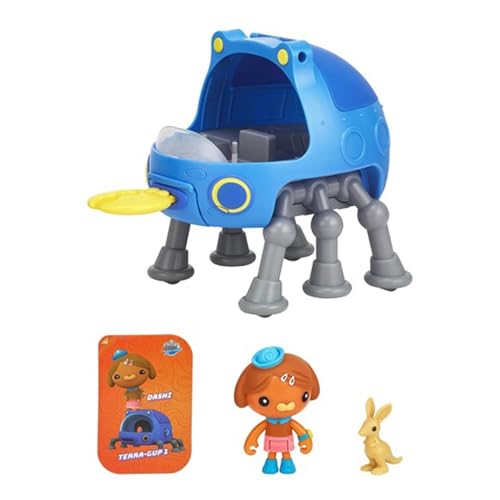 Octonauts 61108 Above & Beyond, Deluxe Spielzeugfahrzeug & Figur, Dashi & Terra Gup 1 Abenteuerpaket, Missionen nachstellen, 4-teiliges Set von Octonauts