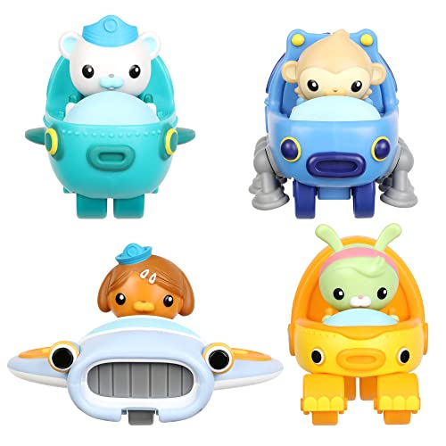 Quoersrti Octonauts Above & Beyond | Gup Racers Vehicles | 4 Pack von Octonauts