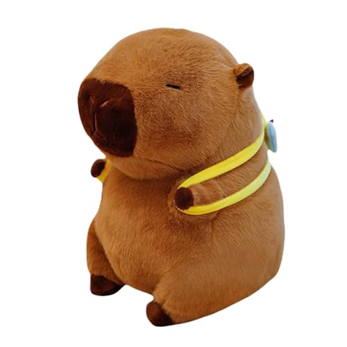 Ocuuer Nette Capybara Plush Toy, Capybara Teddy, weiche, gefüllte Tierpuppe, realistische Kawaii Capybara Plushie, for Kinder und Erwachsene, Home Dekoration und Umarmung von Ocuuer