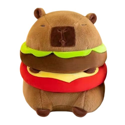 Ocuuer Nette Capybara Plush Toy, Capybara Teddy, weiche, gefüllte Tierpuppe, realistische Kawaii Capybara Plushie, for Kinder und Erwachsene, Home Dekoration und Umarmung von Ocuuer